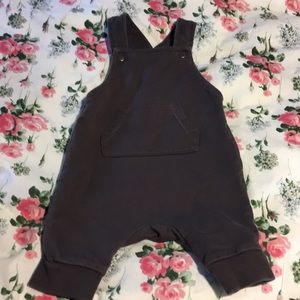 NWOT organic H&M Grey jersey romper w/ pocket